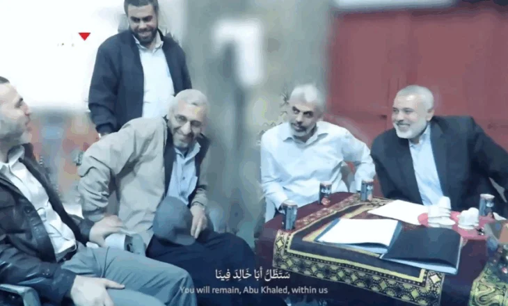 Video e rrallë nga Hamasi/ Shfaqen 4 liderët përpara se të vriteshin nga Izraeli