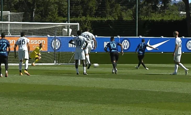 VIDEO/ I pagabueshëm nga penalltia! Kristjan Asllani shënon gol tjetër me Interin nga 11-metrat, portieri në krahë tjetër