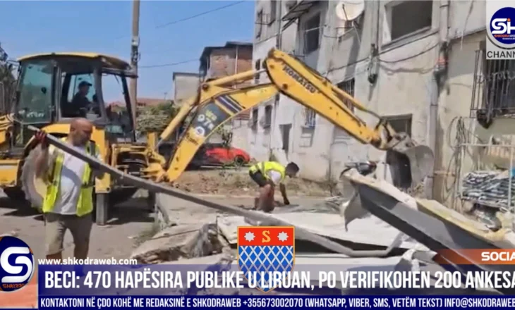 VIDEO – “Janë liruar mbi 470 hapësira publike”, Benet Beci: 200 ankesa të depozituara në portalin “Hapësira Ime”
