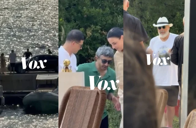 Video/ Me pantallona të shkurtra, Rama dhe Balluku drekë në resortin luksoz me zëvendëskryeministrin e Emirateve