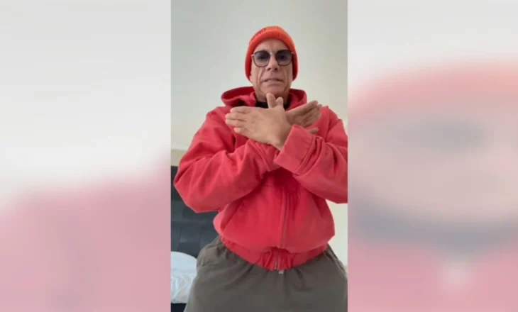 VIDEO/ Miku i tij shqiptar u qëllua për vdekje në Belgjikë, aktori i famshëm hollivudian bën simbolin e shqiponjës në shenjë nderi për të