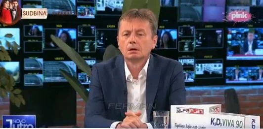 VIDEO/ Ministri serb pëson goditje në tru LIVE në emision, dërgohet në gjendje të rëndë në spital