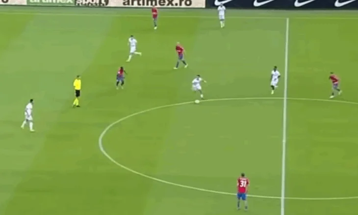 VIDEO/ Përse Shkëndija është model për shqiptarët? Nuk është Barcelona, shikoni Tiki Taka-n ndaj Steauas që të lë pa fjalë