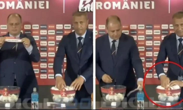 VIDEO/ Shorti i Kupës së Rumanisë trukohet hapur nga zyrtarët e federatës