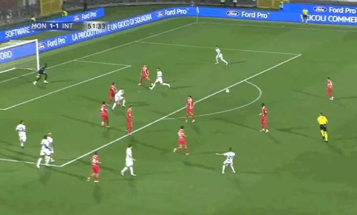 VIDEO/ Solli golin e dytë të Interit në miqësore, Kristjan Asllani shkëlqen para transferimit të ri
