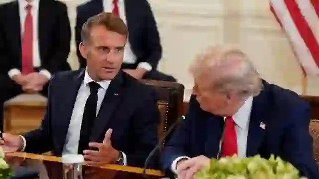 VIDEO/ Trump harron mikrofonin hapur, zbulohen fjalët për Vladimir Putin gjatë bisedës me Macron