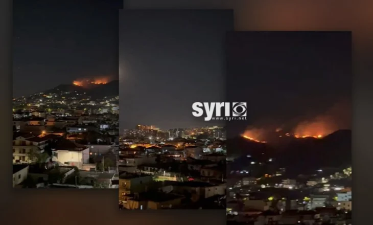 VIDEO/ Zjarri zbret në kryeqytet, flakët i afrohen Selitës