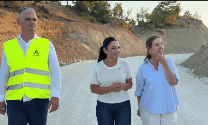 VIDEO/ Zv.kryeministrja Balluku në kantierin e aksit rrugor Berat-Ballaban: I aksesueshëm brenda këtij viti