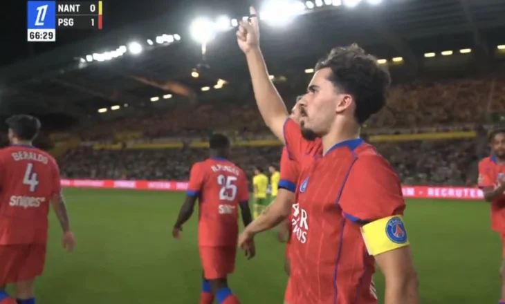 Vitinha, lojtar fantastik! PSG e nis me fitore, por vuan shumë ndaj Nantes (video)