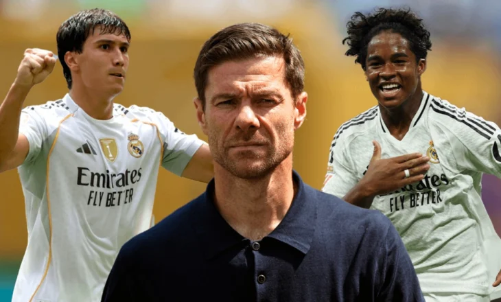 Xabi Alonso në moment të vështirë, duhet të mbajë në ekipin vetëm njërin nga këta dy sulmuesë të rinj