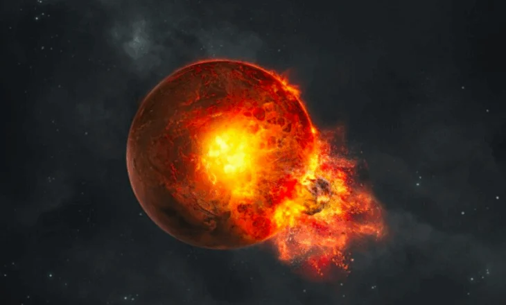 Zbulohen gjurmët e përplasjeve në planetin Mars