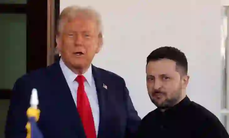 Zelensky “zbarkon” në Uashington, masazhi i tij para takimit me Trump: Do ta detyrojmë Rusinë për paqe