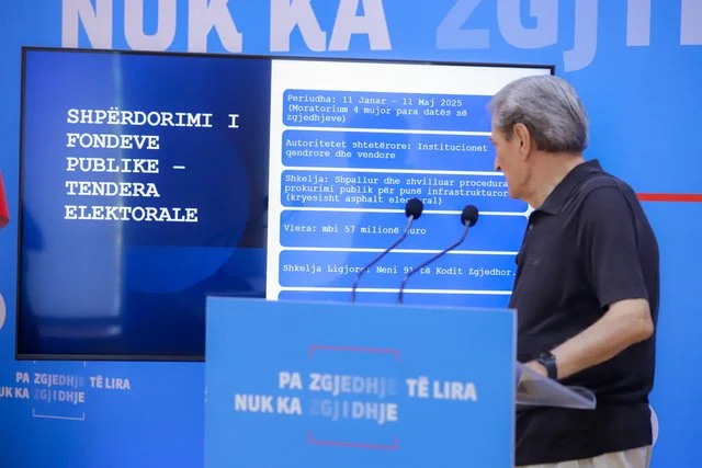 Zgjedhjet e 11 majit/ Berisha: Pjerin Ndreu në çdo akt kryen veprime mafioze të ndaluara me ligj