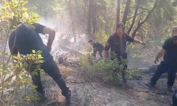 Zjarret në vend/ 18 vatra aktive gjatë 24 oreve të fundit, situata kritike në Finiq ku rrezikohen banesat