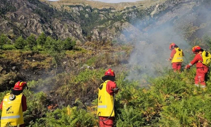 Zjarret në vend, Mbrojtja: 13 vatra zjarri, 7 janë ende aktive