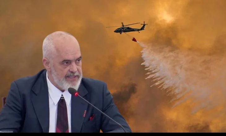 Zjarret në vend, Rama: Ditë sakrifice dhe krenarie për strukturat shtetërore