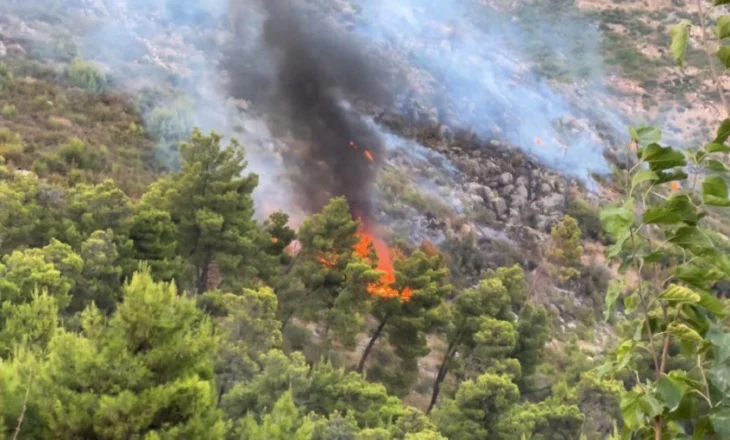 ‘Zjarret rikthehen në disa qarqe’ – 3 vatra ende aktive në Vlorë, Skrapar dhe Pezë