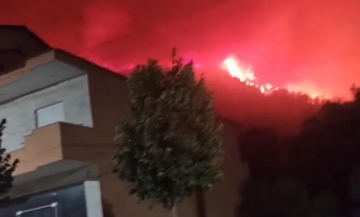 Zjarri i afrohet puseve të naftës dhe spitalit në Delvinë, banorët të alarmuar: Po dalim me mbathje rrugëve