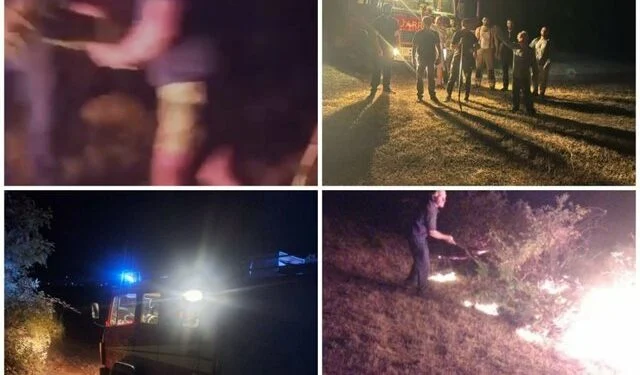 Zjarri në Parkun e Monellës, flakët shuhet me shkurre, lopata