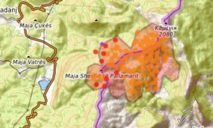 Zjarri në parkun natyror të Gërmenjës, si paraqitet situata ditën e sotme