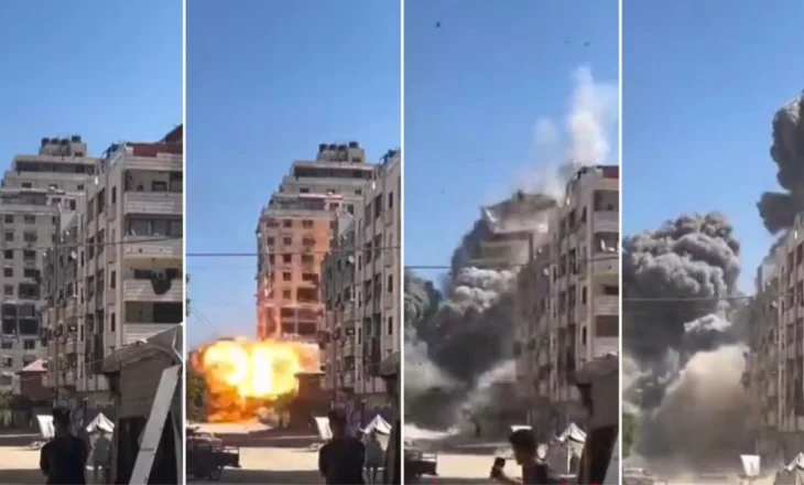 32 të vrarë nga sulmet në Gaza, ushtria izraelite shemb një tjetër ndërtesë të lartë