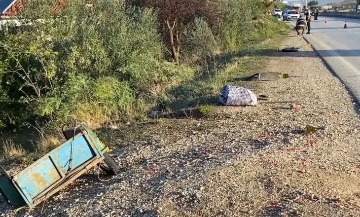Aksident në autostradën Rrogozhinë-Lushnje/ Autobusi me targa greke merr përpara motorin, vdes në vend 72-vjeçari
