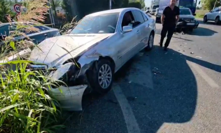 Aksident në Ishull-Lezhë! Përplasen tre automjete, dy të plagosur