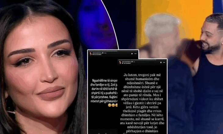 Aksidenti që i mori jetën vëllait të Gjestit, reagon Xheneta: Mos i shpërndani videot, tregoni humanizëm
