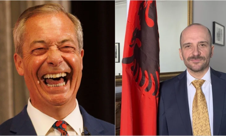 Ambasadori Uran Ferizi takon Nigel Farage: Ndalo përsëritjen e informacioneve të rreme për shqiptarët në Angli