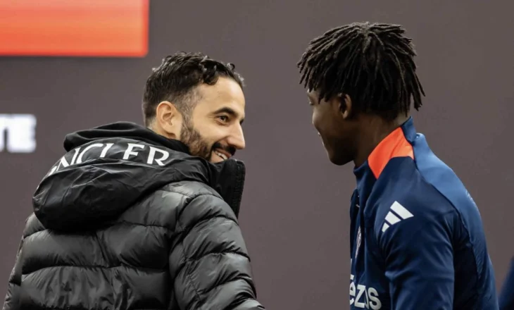 Amorim mesazh talentit anglez: Ai duhet të luftojë për vendin e tij te Manchester United