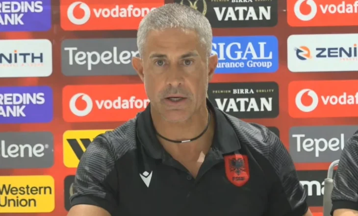 “Aspak fajtor për Adrian Bajramin, i uroj suksese”/ Sylvinho para ndeshjes me Gjibraltarin: Nuk besoj te miqësoret, ende nuk e kam 11-shen për Letoninë