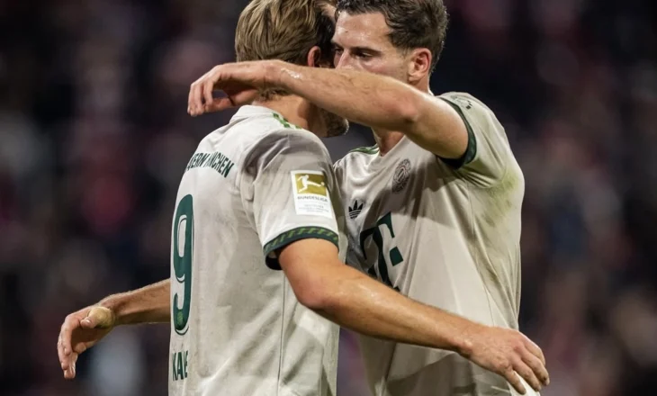 Bayern Munich i pandalshëm, poker dhe rekord nga Harry Kane!