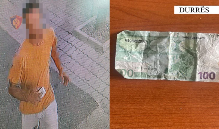 Bleu në market, me kartëmonedhë 100-euroshe false, arrestohet 36-vjeçari
