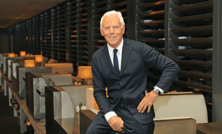 Bota e modës në zi, shuhet stilisti ikonik Giorgio Armani