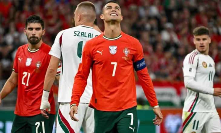 C.Ronaldo nuk njeh moshë, Portugalia merr një fitore në frymën e fundit në Budapest. Franca bën detyrën në Paris (video)