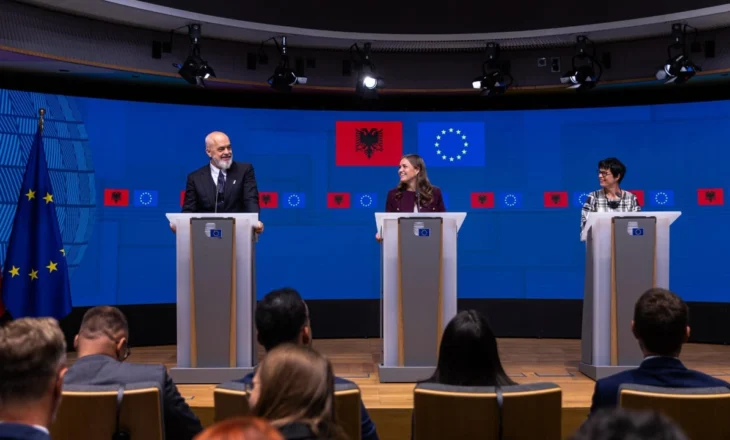 Çelja e katër grupkapitujve të tjerë, Marta Kos: Ne mbështesim vizionin e kryeministrit Rama, keni përkrahjen tonë për mbylljen e negociatave brenda 2027