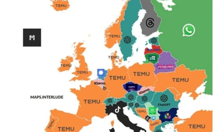 Cili është aplikacioni më i shkarkuar gjatë vitit 2024 në Shqipëri?