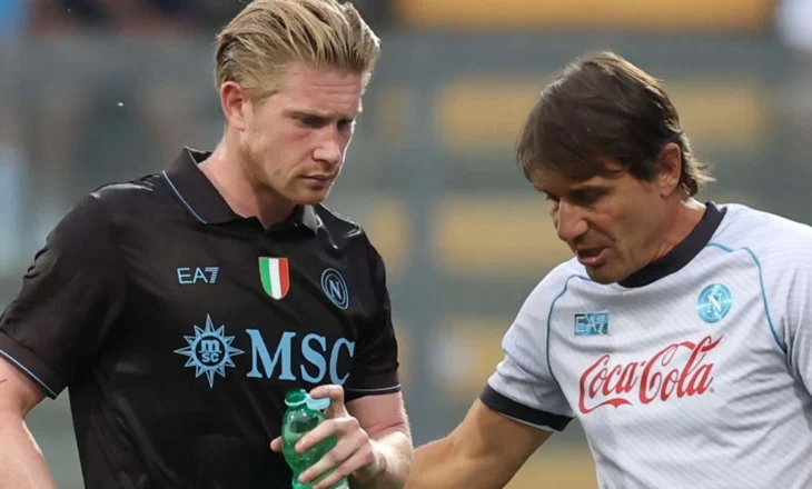 Conte dhe De Bruyne, përplasje “gjelash” te Napoli? Pra, belgu po kthehet në problem…