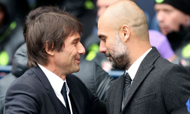 Conte–Guardiola, sfida e të kundërtave. Italiani kryeson 4-3 në përballjet direkte