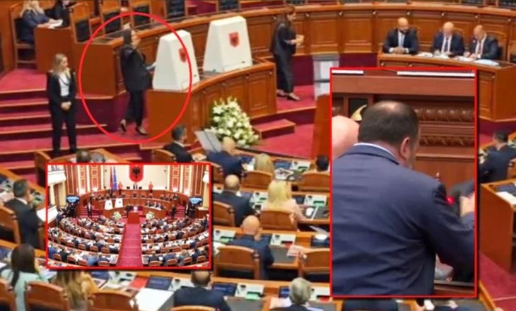 Deputetët e PD etiketojnë socialistët! Bardhi: Mis burgu, ec aty…! Mimika ironizuese e Sara Miles