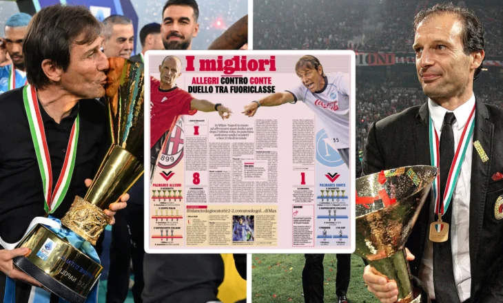 “Dera rrotulluese” e Allegrit dhe Contes, ja pse ky Milan-Napoli mund të mos kishte ndodhur   