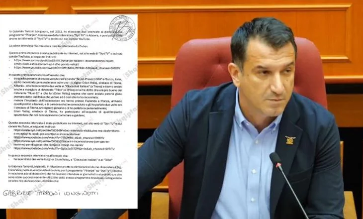 ‘Dëshmitari’ italian e pranon: Gënjeva në ekran për Erion Veliajn pasi më kanë premtuar para!