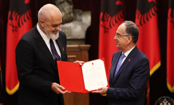 Drejt formimit të qeverisë së re, Begaj dekreton 16 ministrat e qeverisë ‘Rama’! Mungon ‘Diella’