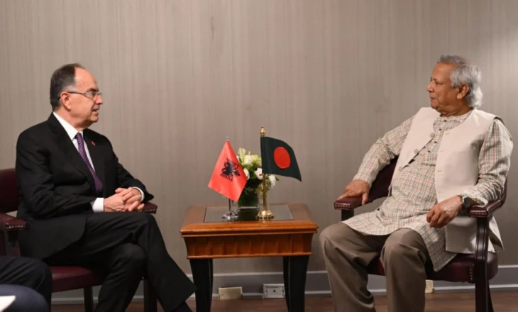 “Duam punëtorë nga Bangladeshi”/ Presidenti Begaj diskuton me kryeministrin Yunus për lehtësimin e vizave