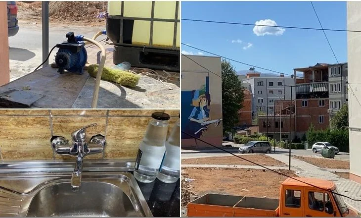 “E blejmë për të pirë e për t’u larë”/ Thatësirë dhe defekte, krizë për ujë në qytetin e Kukësit reagojnë banorët