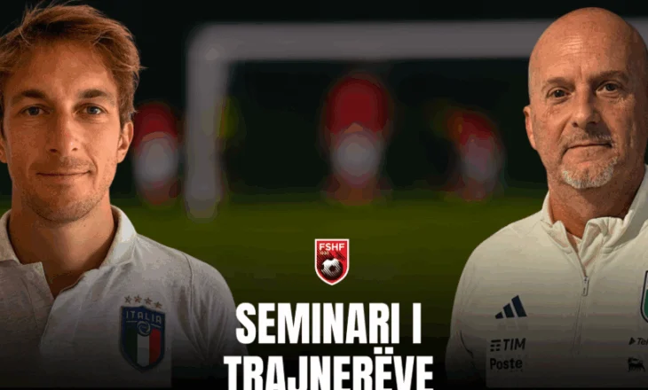 Ekspertë nga Federata Italiane e Futbollit sjellin përvojën e tyre në seminarin e trajnerëve të FSHF