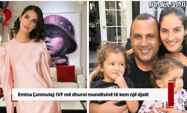 Emina Çunmulaj: IVF më dhuroi mundësinë të kem një djalë