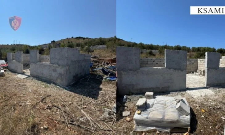EMRAT/ Ndërtuan pa leje në një tokë publike në Ksamil, arrestohen 4 persona, shpallet në kërkim një tjetër