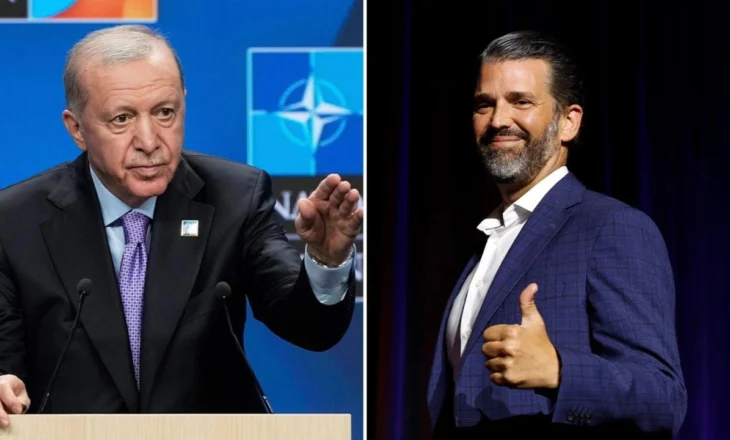 Erdogan takohet me djalin e Trump, reagon opozita turke: Ndwrsa Palestina rrjedh gjak, presidenti bën biznes