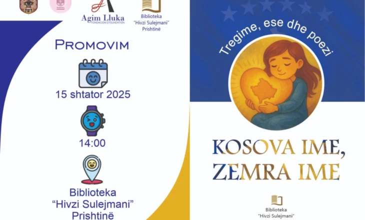 Esetë më të bukura nga konkursi “Kosova ime, zemra ime” përmblidhen në një libër që promovohet të hënën